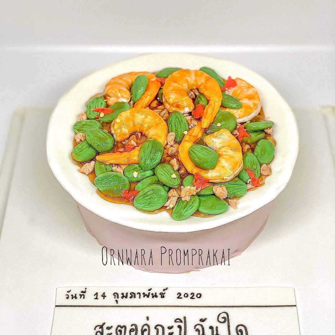 Custom Realistic Food Cake