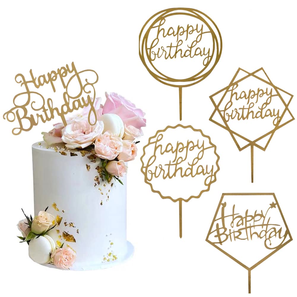 Happy Birthday Cake Topper