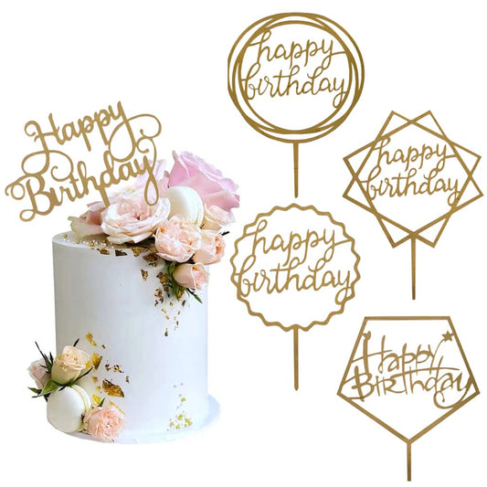 Happy Birthday Cake Topper